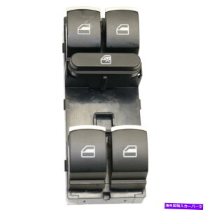 WINDOW SWITCH tHNX[QStsEChEXCb`2010hCotgubNN[5 - {^ For Volkswagen Golf City Window Switch 2010 Driver Front Black & Chrome 5-Button