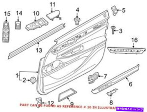 WINDOW SWITCH {OEMhABMW 51417406243̂߂̃x[؂ւ܂ Genuine OEM Door Window Switch Bezel for BMW 51417406243