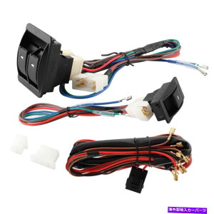 WINDOW SWITCH 2 DOORS^CvpC[n[lXWITH 12V UNIVERSAL CARp[EChEXCb` 12V UNIVERSAL CAR POWER WINDOW SWITCH WITH WIRING HARNESS FOR 2 DOORS TYPE
