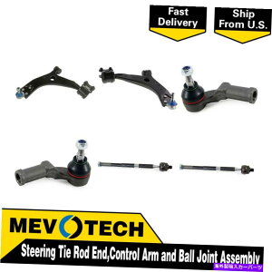 LOWER CONTROL ARM 2008N{{V50ɂĂMevotech 6PCStg^CbhGhRg[A[{[WCg Mevotech 6pcs Front Tie Rod End Control Arm Ball Joint For 2008 Volvo V50