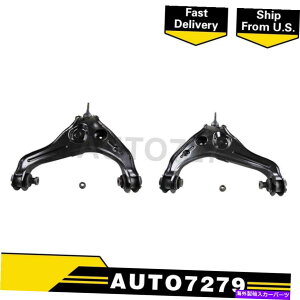 LOWER CONTROL ARM ���[�O�t�����g���A2PCS�R���g���[���A�[���{�[���W���C���g�A�Z���u��2009�N����2013�N�̃t�H�[�hF-150�̏ꍇ Moog Front Lower 2PCS Control Arm Ball Joint Assembly For 2009-2013 Ford F-150 �y���s�A