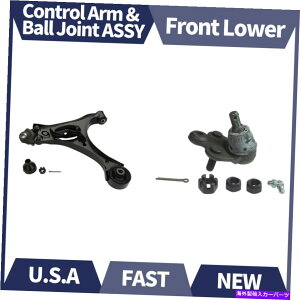 LOWER CONTROL ARM 2PCS MOOG�t�����g���A�R���g���[���A�[�����{�[���W���C���g�A�Z���u���́A2006-11�A�L����CSX�ɓK�����܂� 2PCS MOOG Front Lower Control Arm & Ball Joint Assembly Fits 2006-11 Acura CSX �y���s�A��