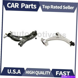 LOWER CONTROL ARM �t�����gL + R�����R���g���[���A�[�����{�[���W���C���gASSY 2PCS MOOG�́A2011����17�t�H���N�X���[�Q���ɓK�����܂� Front L+R Lower Control Arm & Ball Joint ASSY 2PCS MOOG Fits Volkswagen 2011-17 �y