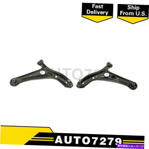 LOWER CONTROL ARM ���[�O�t�����g���A2PCS�R���g���[���A�[���{�[���W���C���g�g���p�g���^�G�R�[ Moog Front Lower 2PCS Control Arm Ball Joint Assembly For Toyota Echo �y���s�A���i�z