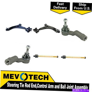 LOWER CONTROL ARM 2004-2006�̂��߂�Mevotech 6PCS�t�����g�^�C���b�h�G���h�R���g���[���A�[���{�[���W���C���g�}�c�_3 Mevotech 6pcs Front Tie Rod End Control Arm Ball Joint For 2004-2006 Mazda 3