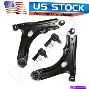 LOWER CONTROL ARM 4{tgARg[A[Õ^Cbh1993N1998NtHNX[QWFb^St̂߂ 4Pcs Front Lower Control Arm Outer Tie Rod For 1993-1998 Volkswagen Jetta Golf