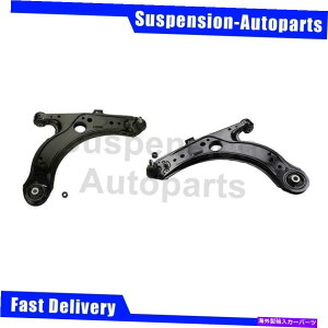 LOWER CONTROL ARM �t�B�b�g�r�[�g��1998-2010 2X MOOG�t�����g���A�R���g���[���A�[���ƃ{�[���W���C���g�A�Z���u�� Fits Beetle 1998-2010 2X MOOG Front Lower Control Arm and Ball Joint Assembly �y���s�A���i�z
