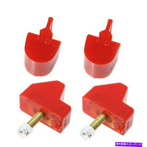 LOWER CONTROL ARM 70-81J}t@C[o[hgUtgʉʃRg[A[ov~RED 70-81 Camaro Firebird Trans Am Front Upper Lower Control Arm Bump Stops RED