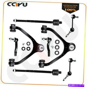 LOWER CONTROL ARM 2003-2011J[̐V8{̃TXyVLbgtgRg[A[^CbhGhN New 8Pcs Suspension Kit Front Control Arm Tie Rod End Link For 2003-2011 Lincoln