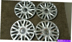 Wheel Covers Set of 4 61560 10-2014 15" 4{̃zC[Jo[VWtHNX[QStpT[gWFb^zC[LbvZbg 61560 10-2014 15" VW Volkswagen Golf Passat Jetta Hubcaps Set of 4 Wheel Covers