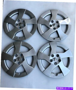 Wheel Covers Set of 4 15 �n�u�L���b�v�z�C�[���J�o�[�u2010�N����2011�N�͂߂����g���^�̃v���E�X�Z�b�g��4��61156 15 Hub Cap Wheel Cover '2010-2011 Fits Toyota Prius Set of 4 #61156 �y���s�A���i�z
