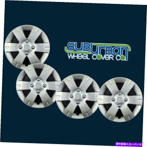 Wheel Covers Set of 4 FITS 2007-2012���Y�Z���g��15 �����z�C�[���L���b�v�z�C�[��436-15S SET / 4�J�o�[ FITS 2007-2012 Nissan Sentra 15 Replacement Hubcaps Wheel Covers 436-15S SET/4 �y���s�A���i�z