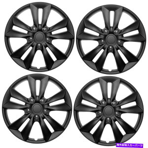 Wheel Covers Set of 4 OEMX`[zC[Jo[Z^[LbvJo[16" }bgubNnuLbv4 Pcݒ 4 Pc Set of 16" Matte Black Hub Caps for OEM Steel Wheel Cover Center Cap Covers