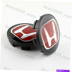 Wheel Covers Set of 4 zC[Z^[4̃nuJo[69~[gACCORD CRV PILOT CIVIC ODYSSEYZbg̃Lbv Wheel Center Caps Hub Cover 69mm RED For ACCORD CRV PILOT CIVIC ODYSSEY Set of 4