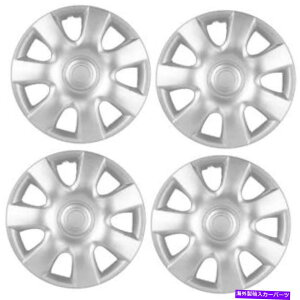 Wheel Covers Set of 4 4{̌p15C`EzC[Jo[2002N2004Ñg^JZbg̃nuLbv Hub Cap for 2002-2004 Toyota Camry Set of 4 Replacement 15 Inch Rim Wheel Covers