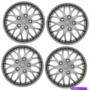 Wheel Covers Set of 4 14" 4 Pc̃ZbgMATTE GUNMETALnuOEMX`[zC[Jo[LbvpJo[Lbv 4 Pc Set of 14" MATTE GUNMETAL Hub Caps Cover for OEM Steel Wheel Covers Cap