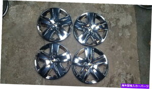 Wheel Covers Set of 4 �V����2010 10 2011 11�C���p��4��1�Z�b�g17 �z�C�[���L���b�v�z�C�[���́A3288 Chrome���J�o�[ 1 Set of 4 New 2010 10 2011 11 Impala 17 Hubcaps Wheel Covers Chrome 3288 �y���s�A���i�z