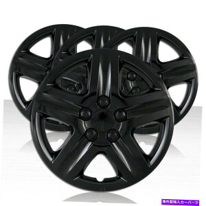 Wheel Covers Set of 4 2006-2011V{[Cp5X|[N16C`OXubN̂߂4{̃zC[Jo[̃Zbg Set of 4 Wheel Covers for 2006-2011 Chevrolet Impala 5 Spoke 16 inch-Gloss Black