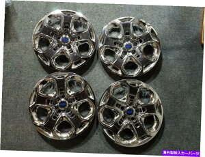 Wheel Covers Set of 4 4uh̐V2010 2011 2012 FusioñzC[́AzC[LbvN[7052Jo[1Zbg 1 Set Of 4 Brand New 2010 2011 2012 Fusion Wheel Covers Hubcaps Chrome 7052