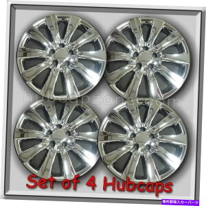 Wheel Covers Set of 4 2011-2013 16" g^J[̌zC[LbvA4{̃N[zC[Jo[̃Zbg 2011-2013 16" Toyota Corolla Replacement hubcaps, Set of 4 Chrome Wheel Covers
