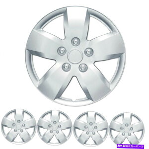 Wheel Covers Set of 4 2007-2014tH[hE-150pCarXS 16C`zC[LbvxXg - 16IN 4{̃zC[Jo[̃Zbg CarXS 16 inch Hubcaps Best for 2007-2014 Ford E-150 - Set of 4 Wheel Covers 16in
