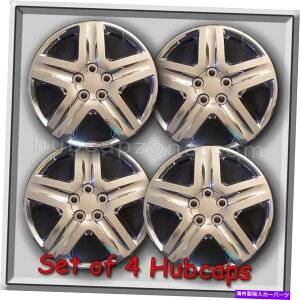 Wheel Covers Set of 4 2003-2010}gbNXzC[Jo[p4 16" N[g^E}gbNX̃zC[LbṽZbg Set of 4 16" Chrome Toyota Matrix hubcaps for 2003-2010 Matrix Wheel Covers