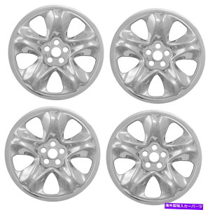 Wheel Covers Set of 4 4 17 �z�C�[���X�L���n�u�L���b�v�E������2014�N����2018�N�X�o���t�H���X�^�[2.5i�̏ꍇ��Chrome���J�o�[ 4 17 Wheel Skin Hub Caps Rim Covers Chrome For 2014-2018 Subaru Forester 2.5i �y���s�A���i