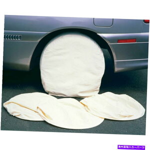 Wheel Covers Set of 4 4̃Zbg - t̃C900415" AXgLoXԂ̃zC[Jo[/veN^[ 15" Astro Canvas Car Wheel Covers / Protectors with Spring Wires 9004 - Set of 4