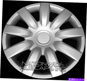 Wheel Covers Set of 4 4 15 �n�u�̃Z�b�g�́A�S�z�C�[�������L���b�v���O�J�o�[�n�u9�X�|�[�N�X���b�gNEW�J�o�[�L���b�v SET OF 4 15 Hub Caps Full Wheel Covers Rim Cap Lug Cover Hubs 9 Spoke Slots NEW �y���s�A���i�z