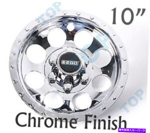 Wheel Covers Set of 4 EZGO OEMStJ[g10" N[zC[4̃ZbgnuLbvJo[ EZGO OEM Golf Cart 10" Chrome Wheel Covers Hub Caps Set of 4