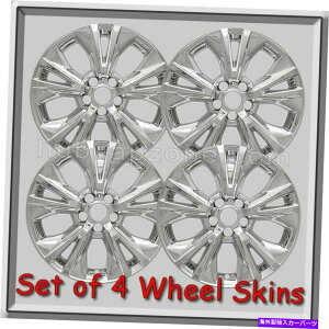 Wheel Covers Set of 4 2015-2016g^nC_[zC[XLN[zC[Lbv4Zbg18" zC[Jo[ 2015-2016 Toyota Highlander Wheel Skins Chrome Hubcaps 18" Wheel Covers Set of 4