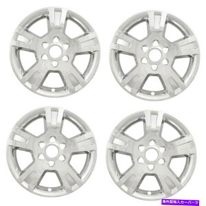 Wheel Covers Set of 4 �V�����z�C�[���X�L���J�o�[�̌����t�B�b�g2007�N����2014�NGMC�A�J�f�B�A18 4�̃N���[���Z�b�g New Wheel Skin Covers Replacement Fits 2007-2014 GMC Acadia 18 Chrome Set of 4 �y���s�A���i�z