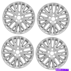 Wheel Covers Set of 4 4 18" N[zC[XL̃t2018N2019Ng^JXLÊ߂̃nuLbvJo[ 4 18" Chrome Wheel Skins Full Rim Covers Hub Caps for 2018-2019 Toyota Camry XLE