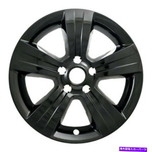 Wheel Covers Set of 4 �S��IWCIMP373BLK�z�C�[���J�o�[�Z�b�g Coast To Coast IWCIMP373BLK Wheel Cover Set �y���s�A���i�z