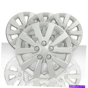 Wheel Covers Set of 4 2013-2019���Y�Z���g���̂��߂�10�{�X�|�[�N�z�C�[���J�o�[4 16' �Z�b�g - �V���o�[ Set of 4 16' 10 Spoke Wheel Covers for 2013-2019 Nissan Sentra - Silver