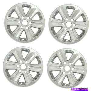 Wheel Covers Set of 4 �V�����z�C�[���X�L���J�o�[�t�B�b�g2015 2017�t�H�[�hF-150 17 4�̃N�������b�L�Z�b�g New Wheel Skins Covers Fits 2015 2017 Ford F-150 17 Chrome Plated Set of 4 �y���s�A���i�z