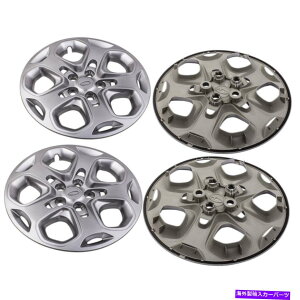 Wheel Covers Set of 4 tH[ht[Ŵ߂4nuLbvzC[Jo[5{X|[NX`[zC[tBbgAZbg A Set of 4 Hubcap Wheel Cover 5-spoke steel wheel Fit for Ford Fusion