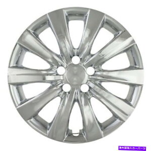 Wheel Covers Set of 4 2010-2013g^J[p4 16h N[zC[LbvzC[Jo[̐VZbg New Set of 4 16h Chrome Hubcaps Wheel Covers for 2010-2013 Toyota Corolla