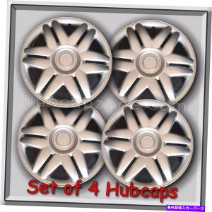 Wheel Covers Set of 4 4 15" �V���o�[�g���^�J�����z�C�[���L���b�v2000����2001���v���J�J�����z�C�[���J�o�[�̃Z�b�g Set of 4 15" Silver Toyota Camry Hubcaps 2000-2001 Replica Camry Wheel Covers