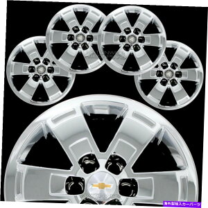 Wheel Covers Set of 4 �V�{���[�R�����hWT 2015����20�N���[��16 �z�C�[���X�L���n�u�L���b�v���������J�o�[�̂��߂�4 4 for Chevy Colorado WT 2015-20 Chrome 16 Wheel Skins Hub Caps Alloy Rim Covers �y���s�A���i�z