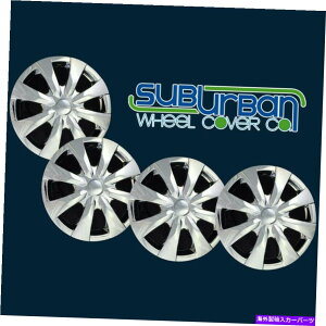 Wheel Covers Set of 4 2009-2013g^J[X^C15" N[zC[Lbv/zC[́450-15C SET / 4Jo[ 2009-2013 Toyota Corolla Style 15" Chrome Hubcaps / Wheel Covers # 450-15C SET/4