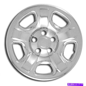Wheel Covers Set of 4 2002-07�W�[�v���o�e�B�̂��߂̃v���~�A��FX�N���[��16�C���`�z�C�[���X�L���J�o�[�i4�Z�b�g�j Premium FX Chrome 16-inch Wheel Skin Covers (Set of 4) for 2002-07 Jeep Liberty �y���s�A���i�z