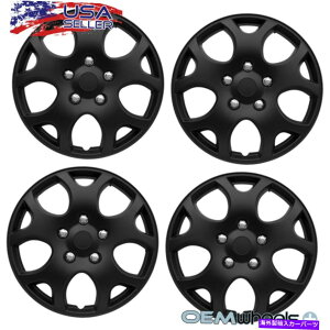 Wheel Covers Set of 4 4 NEW OEM�}�b�g�u���b�N16 �n�u�L���b�vCHEVY VAN CROSSOVER WHEEL��SET USA��COVERS FITS 4 NEW OEM MATTE BLACK 16 HUB CAPS FITS CHEVY VAN CROSSOVER WHEEL COVERS SET USA �y���s�A���i�z