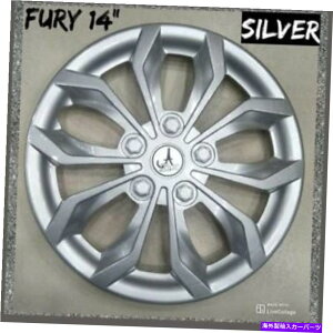 Wheel Covers Set of 4 AutoSpareWorld�z�C�[���J�o�[���j�o�[�T���f�U�C���t���[���[�V���o�[14�C���`�i4�̃Z�b�g�B�j AutoSpareWorld Wheel Cover Universal Fury Design Silver 14 Inches(Set Of 4 Pcs.) �y���s�A���i�z