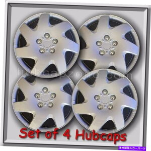 Wheel Covers Set of 4 4 16" �V���o�[�g���^�J�����z�C�[���L���b�v2002����2006���v���J�J�����z�C�[���J�o�[�̃Z�b�g Set of 4 16" Silver Toyota Camry Hubcaps 2002-2006 Replica Camry Wheel Covers