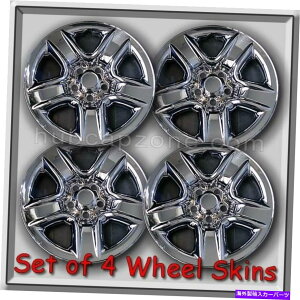 Wheel Covers Set of 4 N[g^RAV4zC[XLzC[Lbv20112012N17" RAV 4zC[4̃ZbgJo[ Chrome Toyota Rav4 Wheel Skins Hubcaps 2011-2012 17" Rav 4 Wheel Covers Set of 4