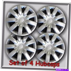 Wheel Covers Set of 4 �g���^�J�����z�C�[���L���b�v2005-2006 15" �V���o�[���v���J�J�����z�C�[��4�̃Z�b�g���J�o�[ Toyota Camry Hubcaps 2005-2006 15" Silver Replica Camry Wheel Covers Set of 4