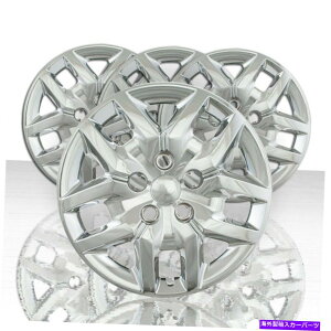 Wheel Covers Set of 4 2014-2019�_�b�W�O�����h�L�����o���̂��߂�10�{�X�|�[�N�z�C�[���J�o�[4 17' �Z�b�g - �N���[�� Set of 4 17' 10 Spoke Wheel Covers for 2014-2019 Dodge Grand Caravan - Chrome