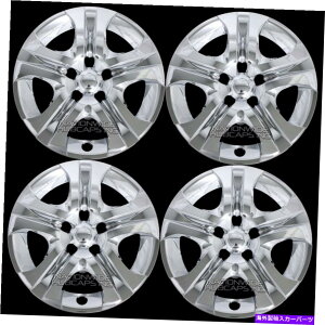 Wheel Covers Set of 4 4N[2013N2018Ñg^RAV4 LE 17" zC[́AnutXLnuLbvJo[ 4 Chrome 2013-2018 Toyota Rav4 LE 17" Wheel Covers Hub Caps Full Rim Skins Hubs