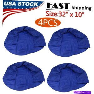 Wheel Covers Set of 4 RVg[[LsOJ[̎ԁAgbN⃂[^[z[̂߂4{̃zC[^CJo[̃Zbg Set Of 4 Wheel Tire Covers For RV Trailer Camper Car Truck And Motor Home
